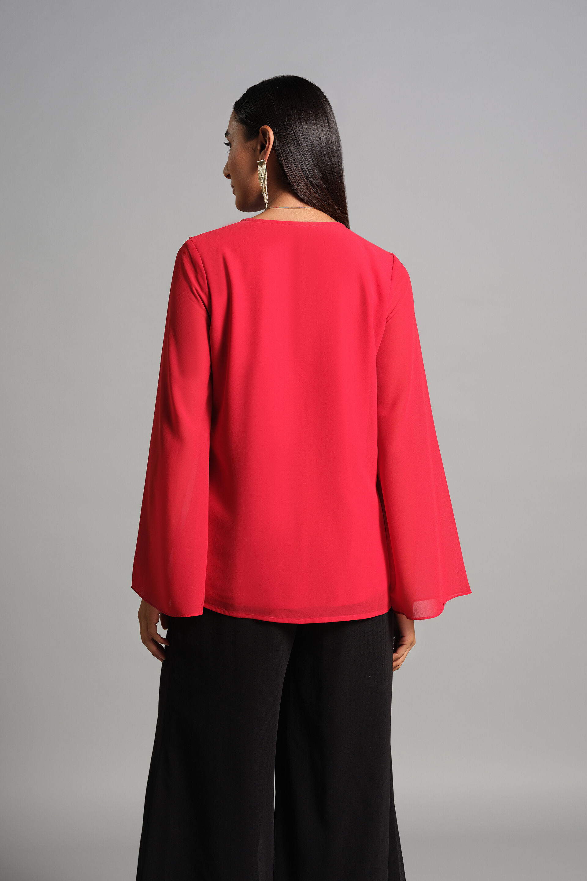 Olesia Red Top, Red, image 5